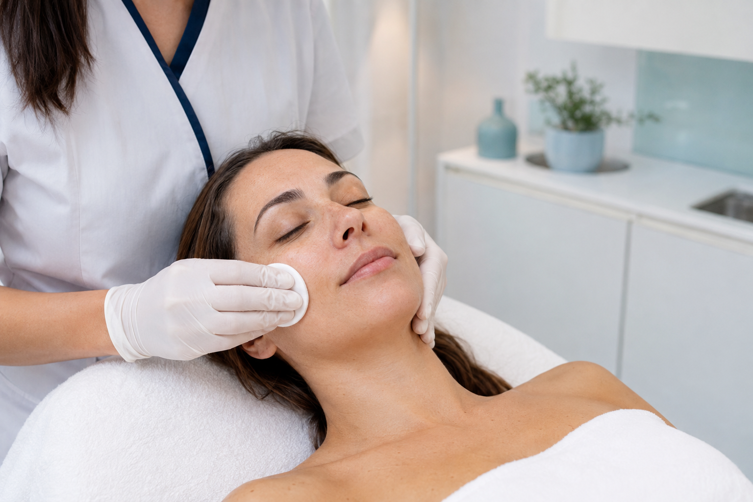 Limpieza facial en sede Temuco